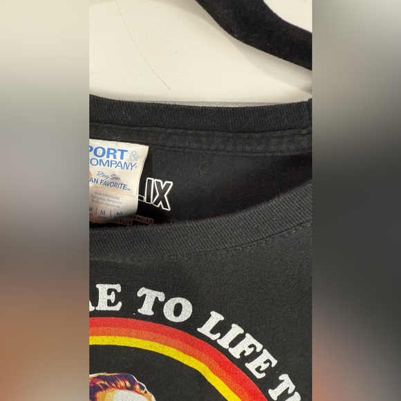 Juniors Stranger Things black graphic tshirt. Size Medium. - Picture 4 of 4